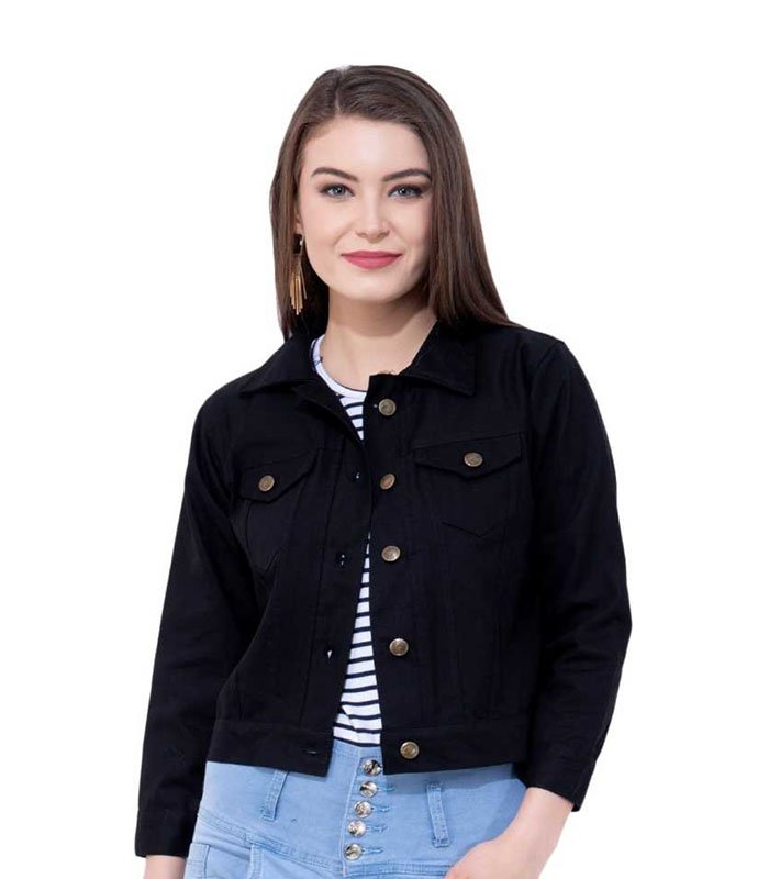 Montrez 3/4th Sleeve Solid Women Jacket