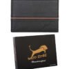 Men Casual Black Artificial Leather Wallet  (5 Card Slots)