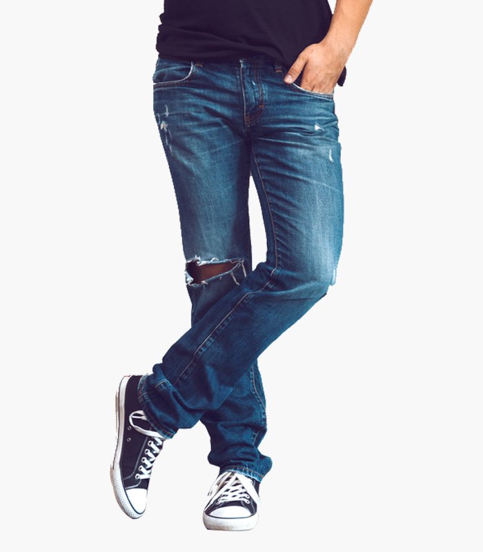 Men Blue Skinny Fit Stretchable Jeans