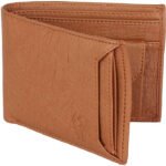 Men Tan Artificial Leather Money Clip  (6 Card Slots)