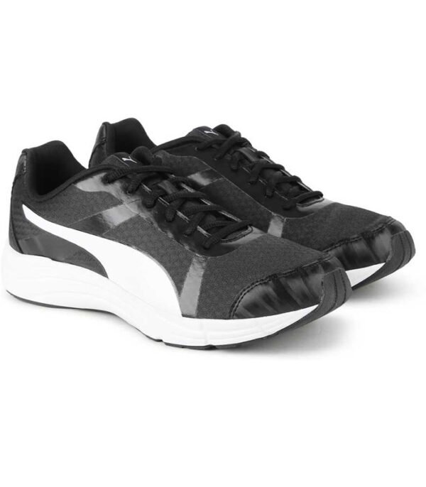 PUMA Voyager IDP Running Shoes For Men  (Black, White)