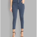 Skinny Women Grey Jeans