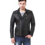 Full Sleeve Solid Men Riding Jacket